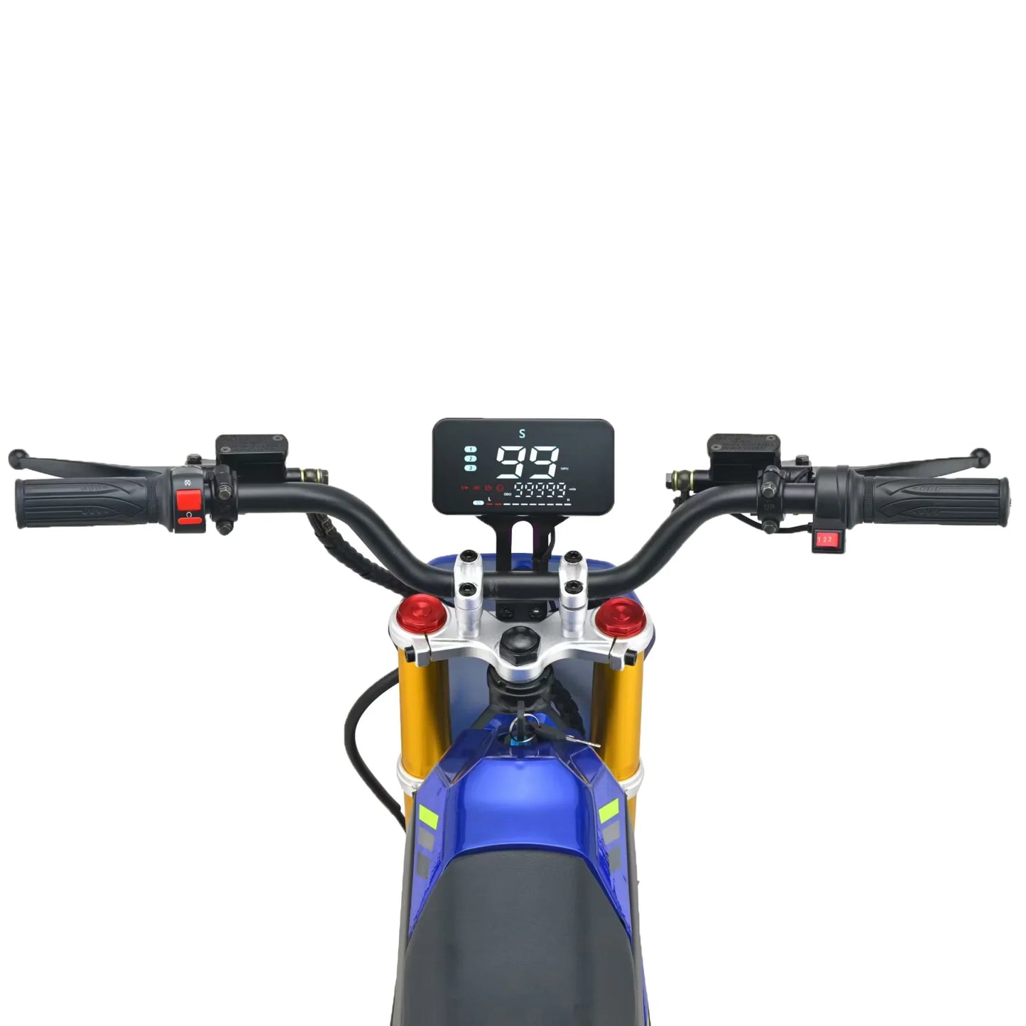 Droyd Berzerker Electric Dirt Bike 42 MPH 50 Mile Range 3000W New - DZ05-BLO