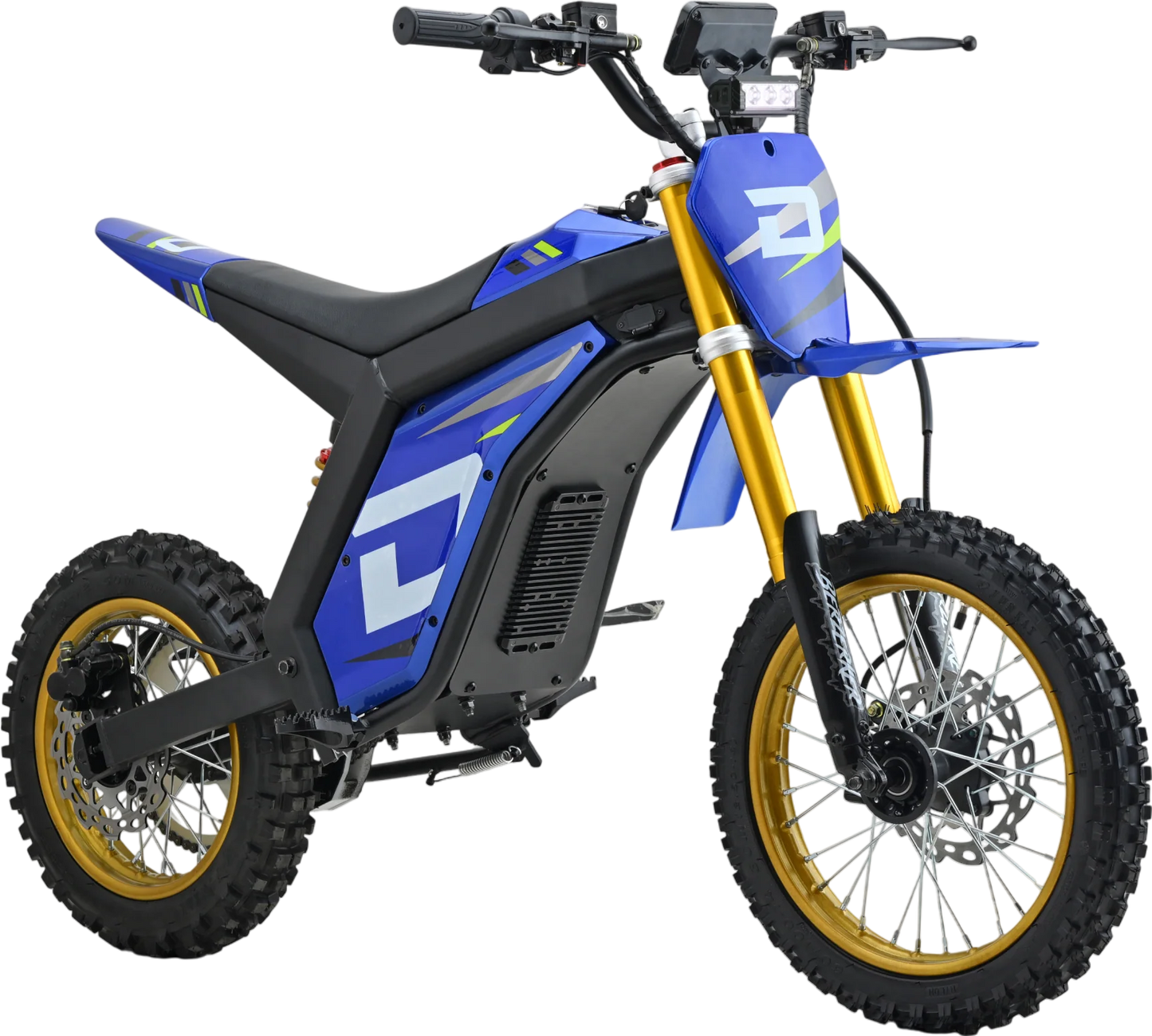 Droyd Berzerker Electric Dirt Bike 42 MPH 50 Mile Range 3000W New - DZ05-BLO