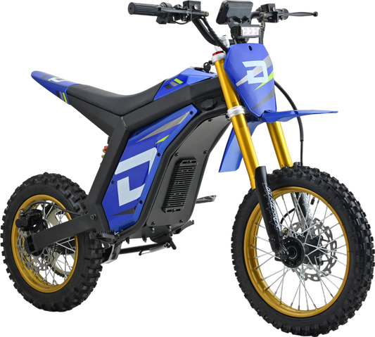 Droyd Berzerker Electric Dirt Bike 42 MPH 50 Mile Range 3000W New - DZ05-BLO