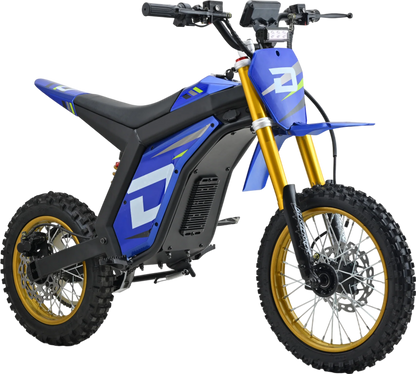Droyd Berzerker Electric Dirt Bike 42 MPH 50 Mile Range 3000W New - DZ05-BLO