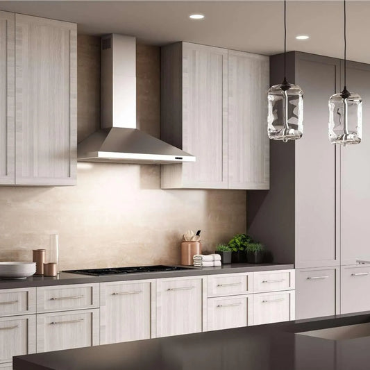 Broan 30 in. Elite EW 48 Series Range Hood with Stainless Steel/Black Stainless Steel Color Options (EW4830)