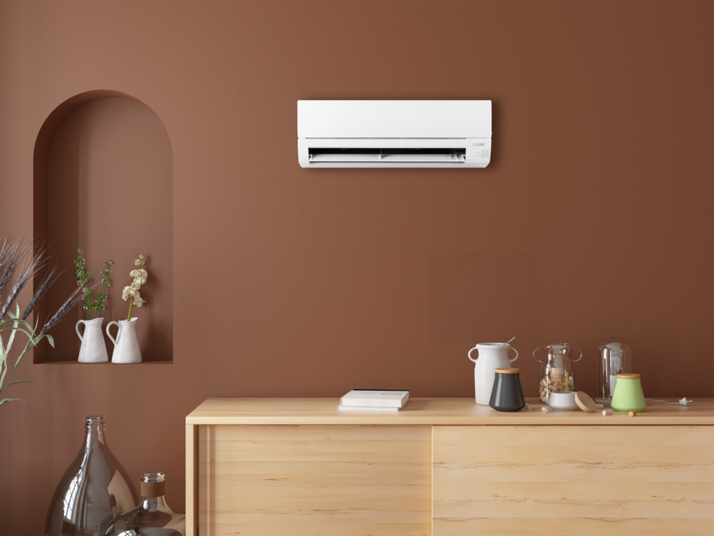 Mitsubishi MSZ-WX09NL 9,000 BTU Wall Mounted Indoor Unit - R454B - MSZWX09NL