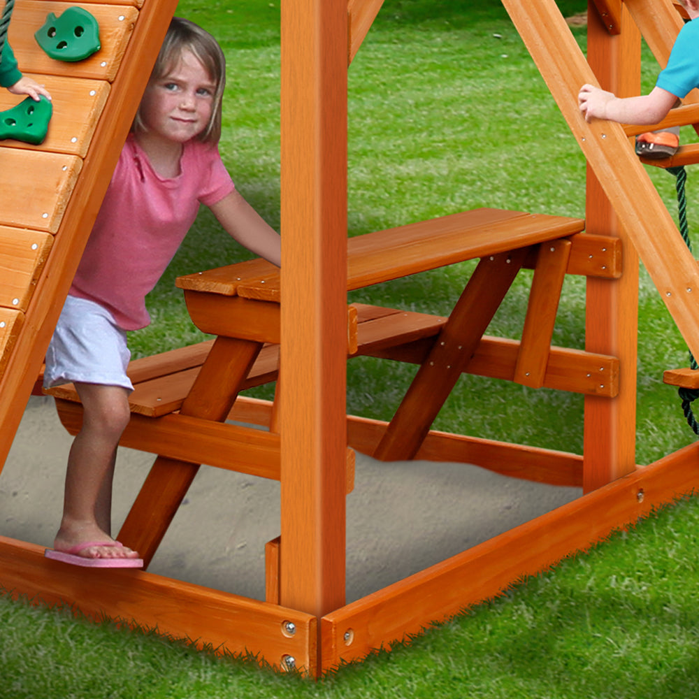 Gorilla Playsets Chateau Swing Set
