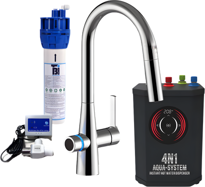AquaNuTech 4N1 Aqua-System PLUS with FL1000 Filtration System New