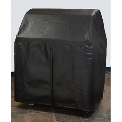 Lynx Carbon Fiber Vinyl Cover for 30-Inch Freestanding Gas Grill with Side Burner - CC30FCB