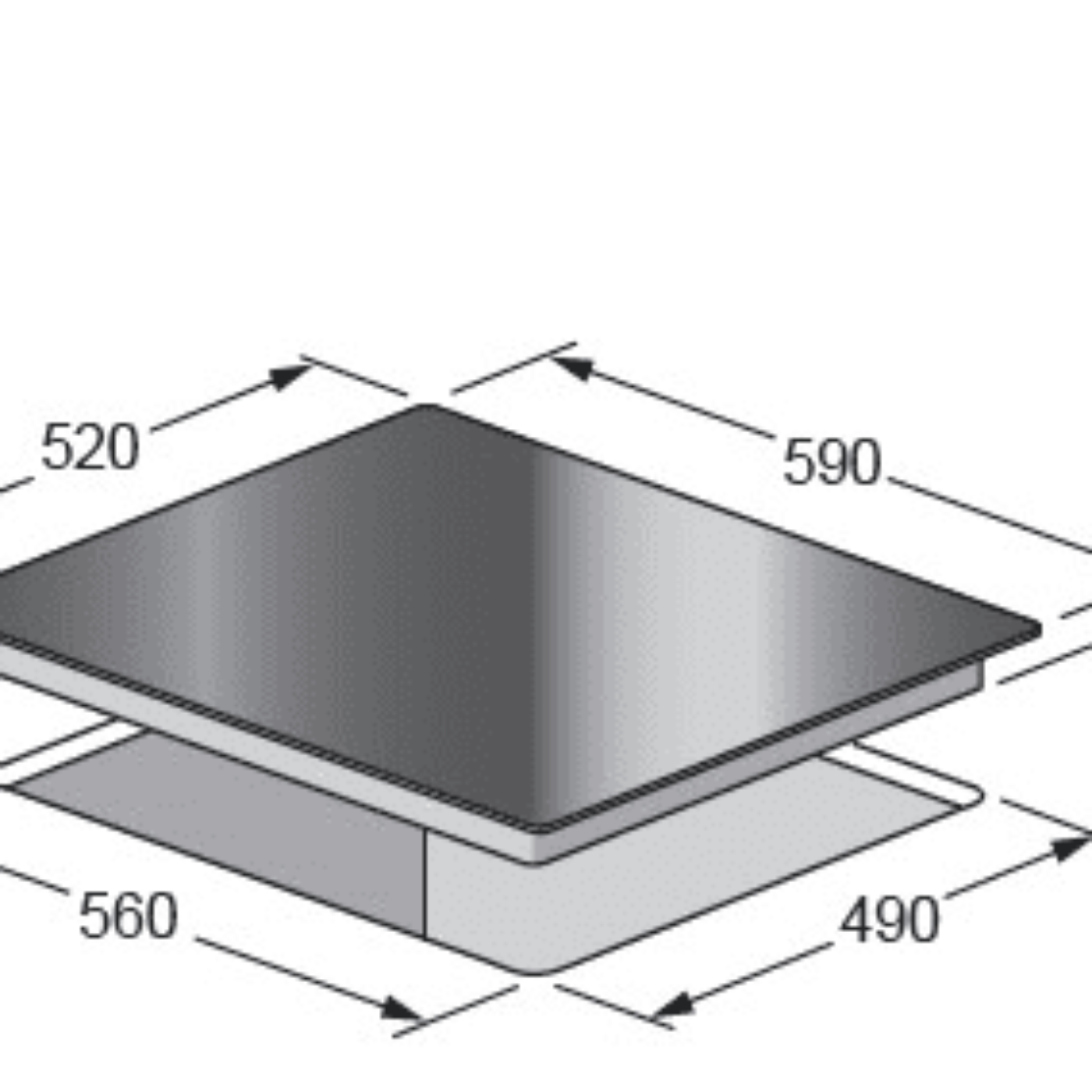 Kleenmaid CCTB6020 60cm Knob Control Ceramic Cooktop - CCTB6020