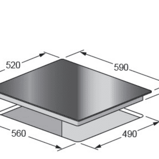 Kleenmaid CCTB6020 60cm Knob Control Ceramic Cooktop - CCTB6020