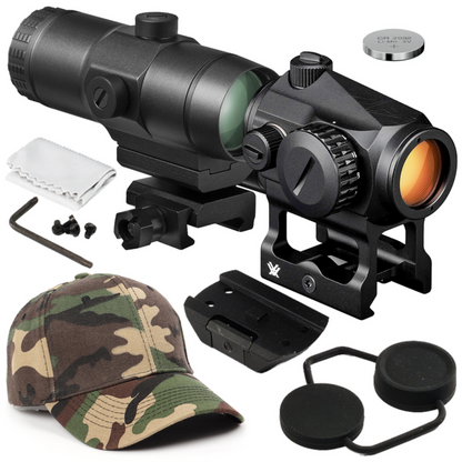 Vortex Optics Crossfire Red Dot Sight  with Included Bundle - CF-RD2