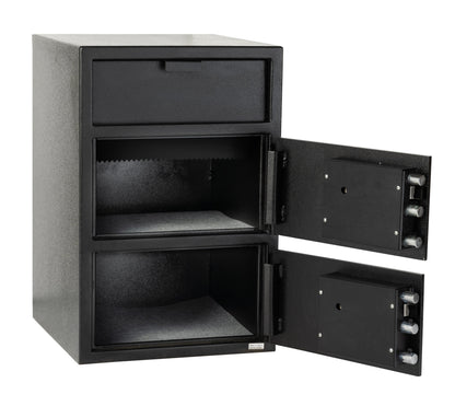 Hayman Wide Body Double Door Depository Safe -  CV-F30W-2-KC