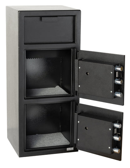 Hayman  Front Loading Double Door Deposit Safe - CV-F32-2-CC