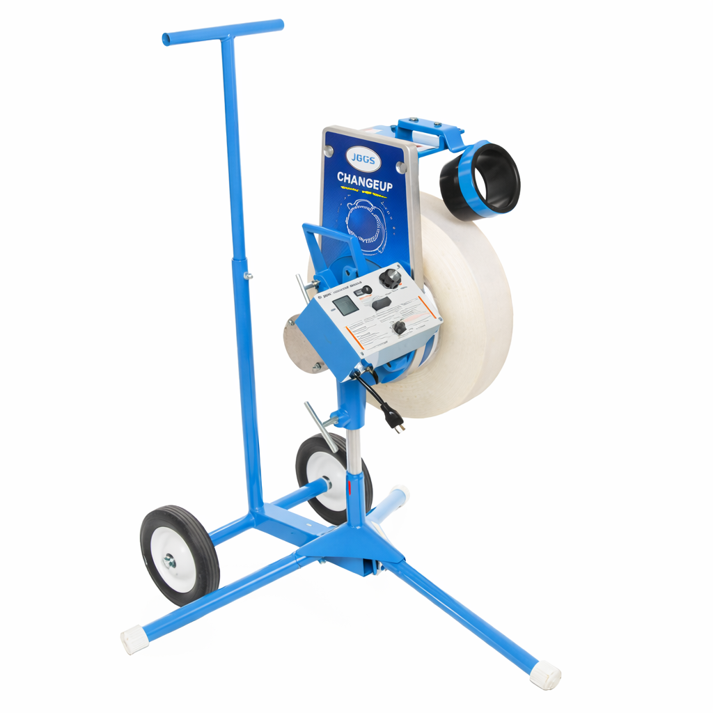 Jugs Sports Changeup Super Softball Pitching Machine with Cart