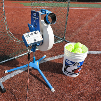 Jugs Sports Changeup Super Softball Pitching Machine with Cart