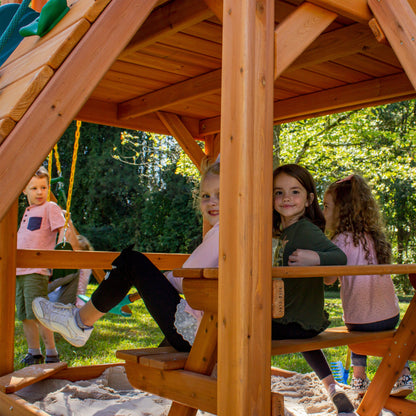 Gorilla Playsets Chateau Swing Set