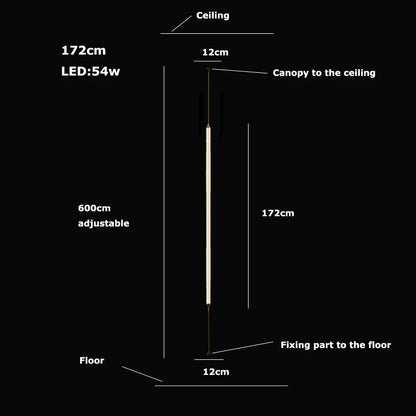 Cirque Floor-to-Ceiling Column Lamp - Procure Décor
