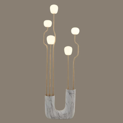 Comet Decorative Marble Floor Lamp - Procure Décor