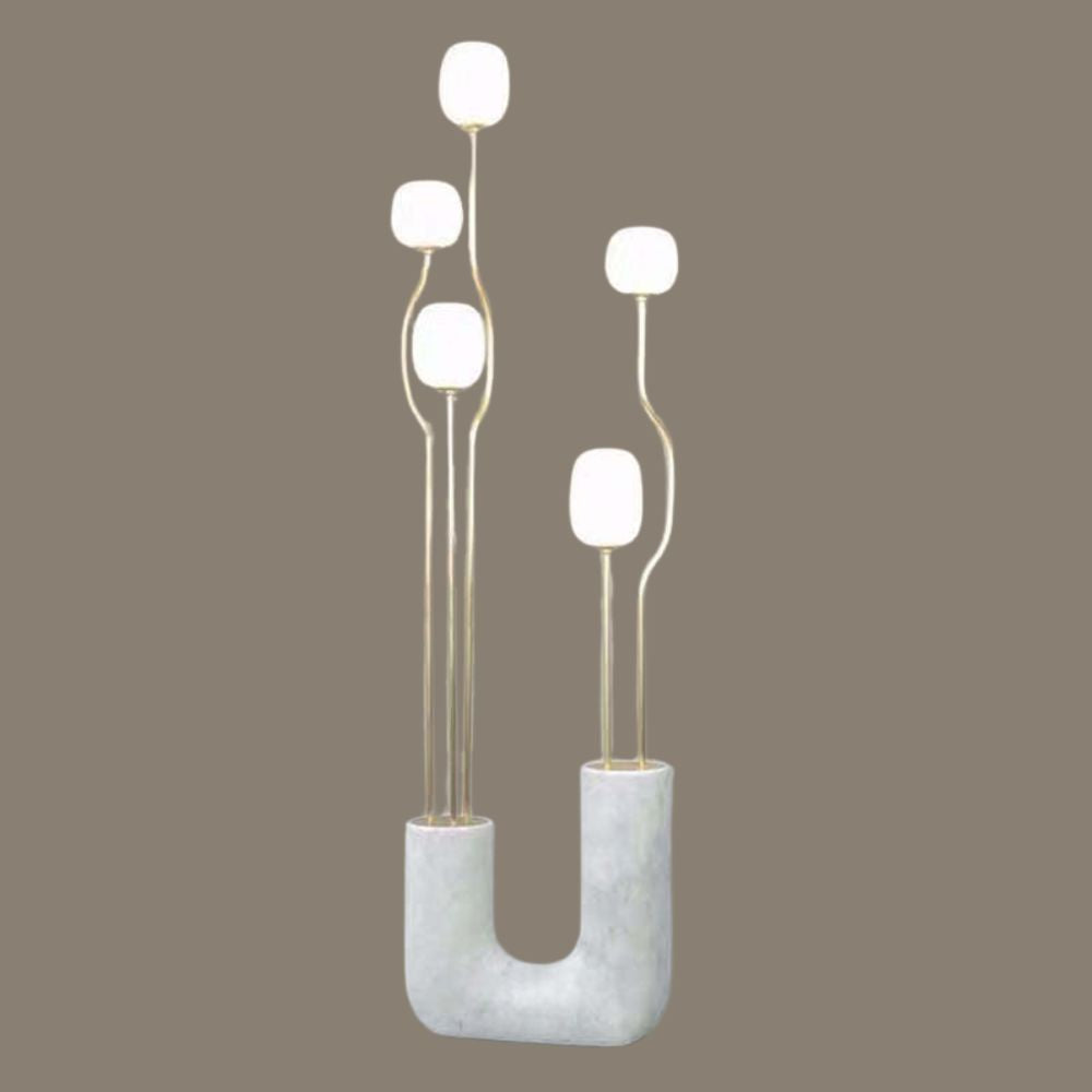 Comet Decorative Marble Floor Lamp - Procure Décor