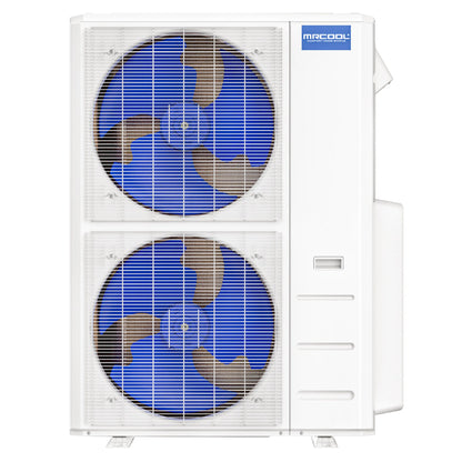 MRCOOL DIY 5th Gen Mini Split - 5-Zone 55,000 BTU Ductless Air Conditioner and Heat Pump Condenser with 18K + 18K + 18K + 6K + 6K Ceiling Cassette Air Handlers