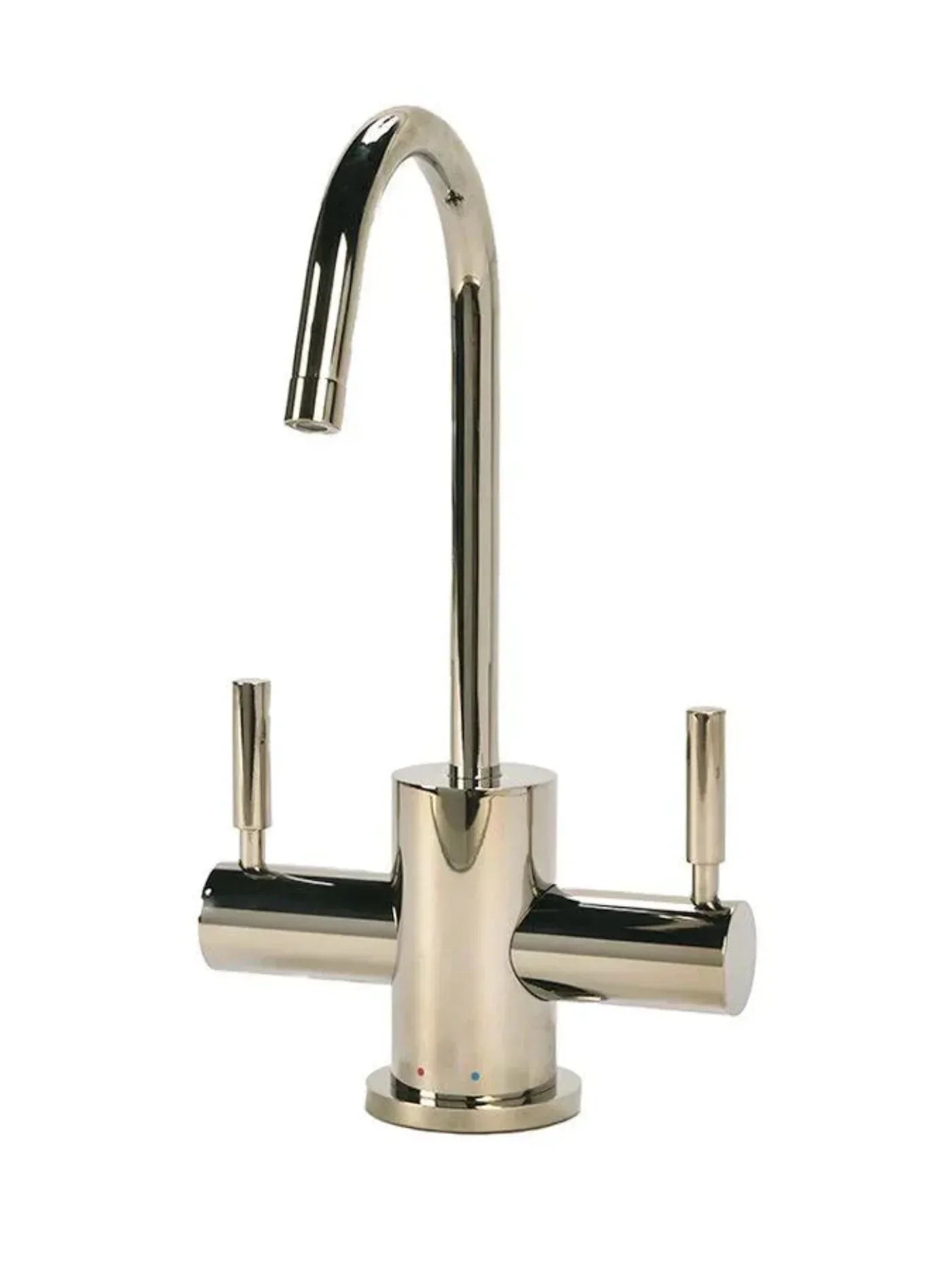 AquaNuTech Contemporary C-Spout Hot & Cold Water Filtration Faucet New - HC2400-CH