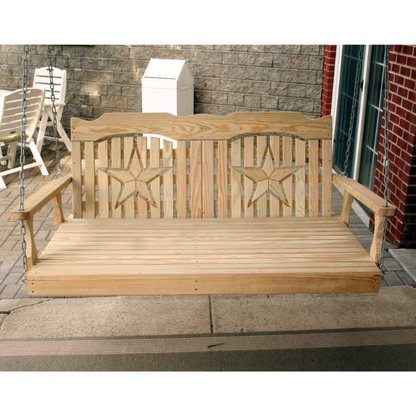 Creekvine Designs Treated Pine Starback Swingbed - FTSBED60STBCVD