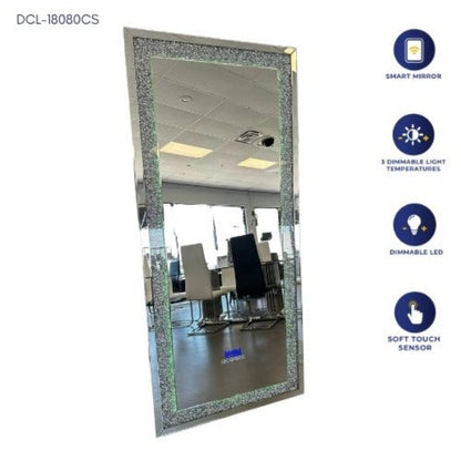 DoCareLife Crystal Standing Mirror - DCL-18080CS