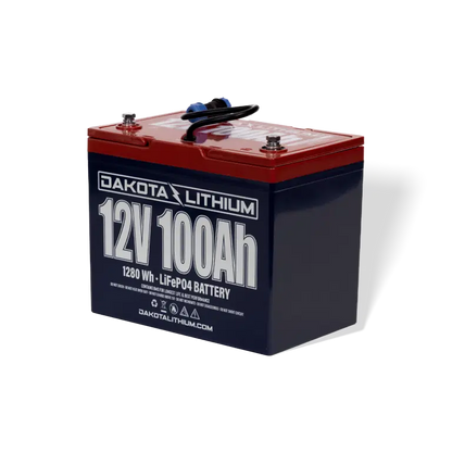 Dakota Lithium 12v 100Ah Deep Cycle LiFePO4 Battery with CAN Bus