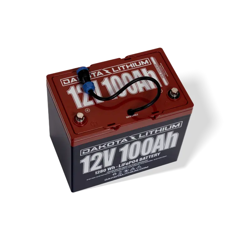Dakota Lithium 12v 100Ah Deep Cycle LiFePO4 Battery with CAN Bus