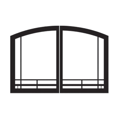 Empire - Door Set for Breckenridge Premium See Thru Firebox - VFR36SMBL,