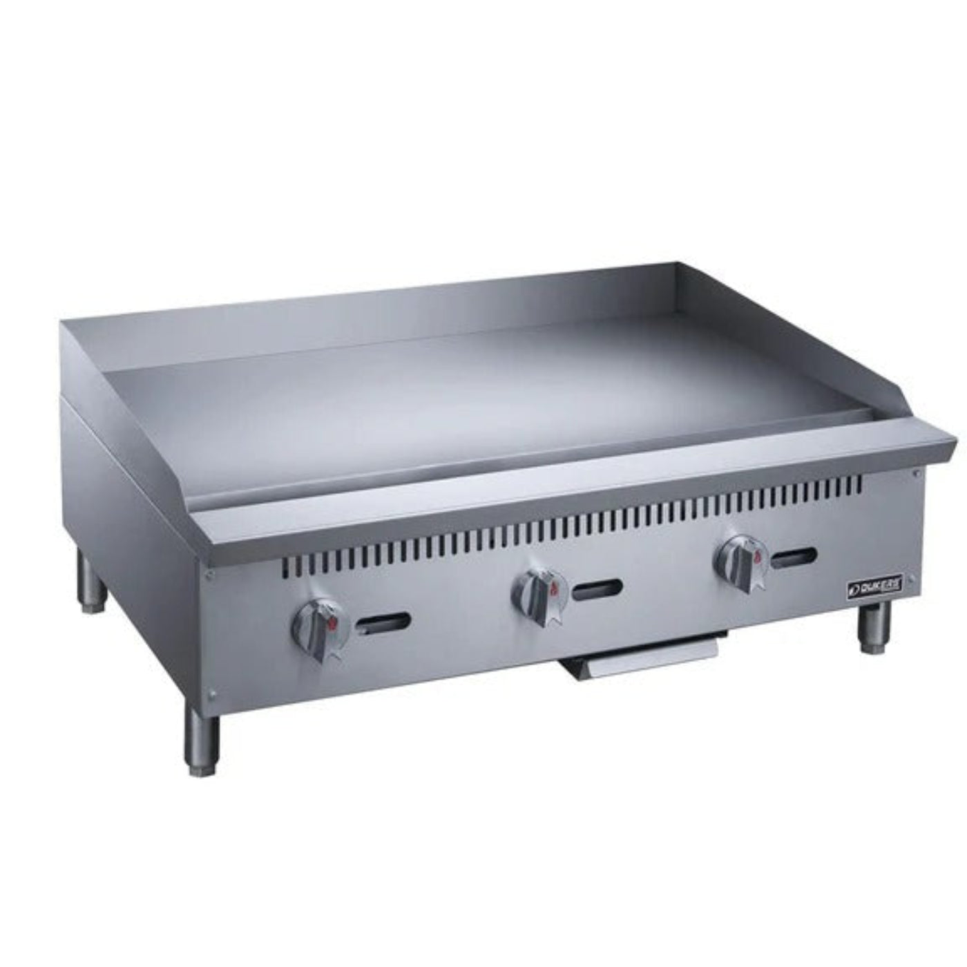 Dukers DCGM60 60" Gas Countertop Four Burner Griddle 150,000 BTU - DCGM60
