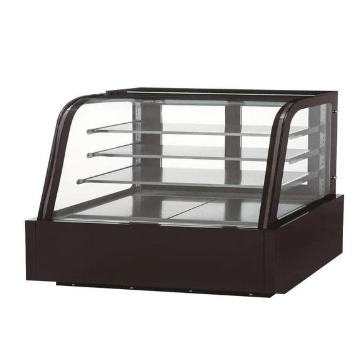 Dukers DDM72R-CB 72" Refrigerated Curved Glass Bakery Display Case - DDM72R-CB