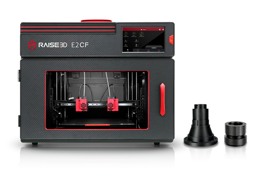 Raise3D E2CF Desktop Industrial 3D Printer - Optimized for Carbon Fiber 3D Printing - M-9DL-VJR5