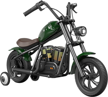 Hyper Gogo Cruiser 12 Plus Electric Kids Motorcycle Bluetooth Speaker 21.9V 160W 10 MPH 7.5 Miles EL-MB03P New - EL-MB03P-BLUE