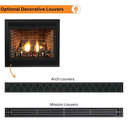 Empire Tahoe Premium 36" Direct Vent Gas Fireplace | DVP36FP - DVP36FP30N