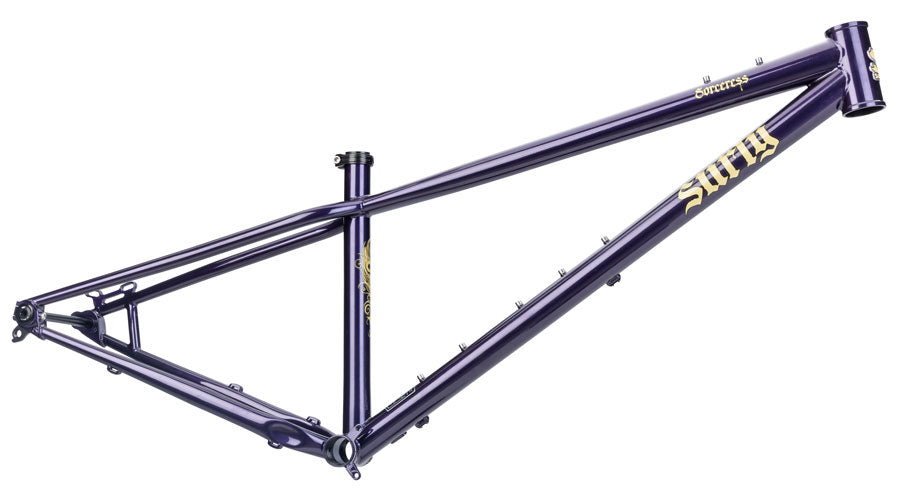 NEW Surly Sorceress Hardtail Mountain Frame - Steel, Elderberry Tonic