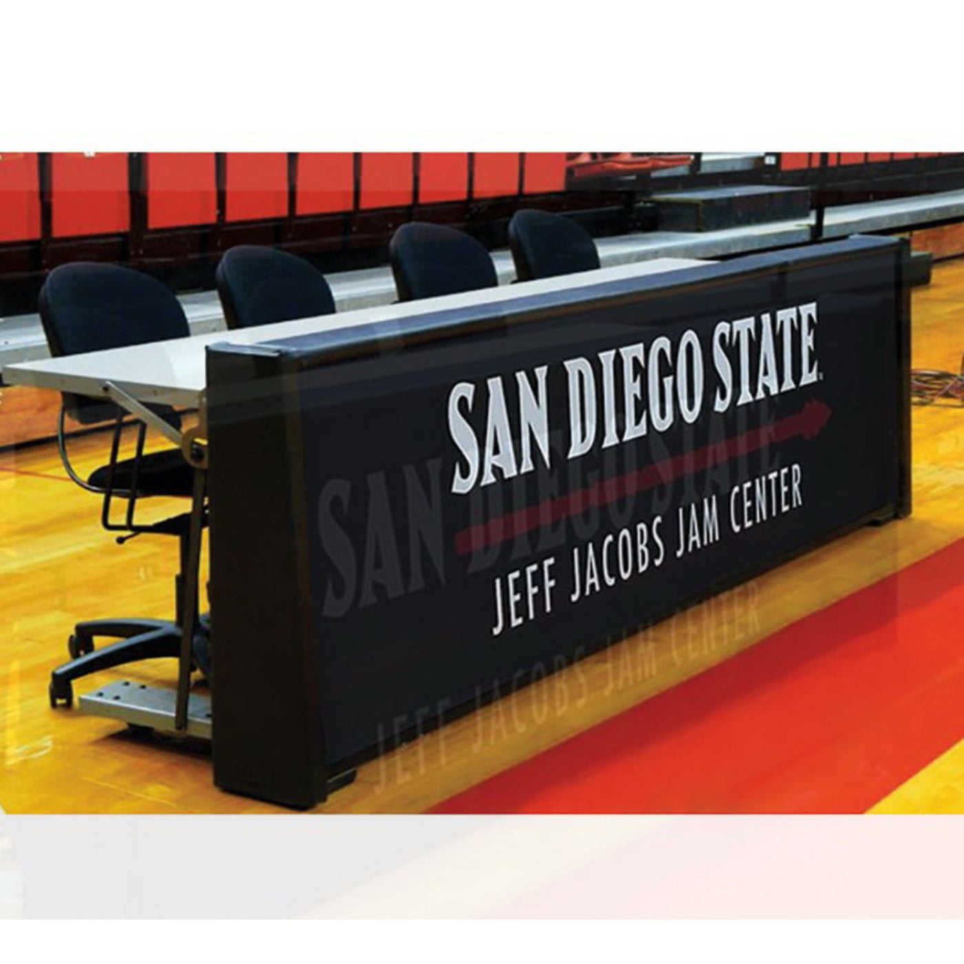 Bleacher Jaypro Scorer Table - ST-8FS