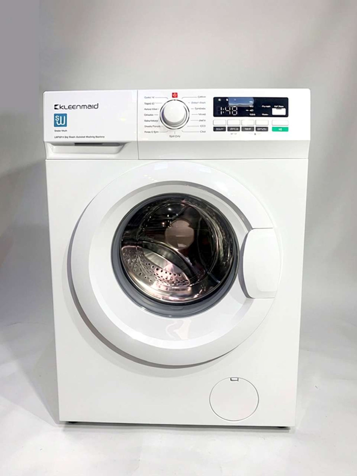Kleenmaid 8kg Steam Assisted Front Load Washing Machine - LWF8014