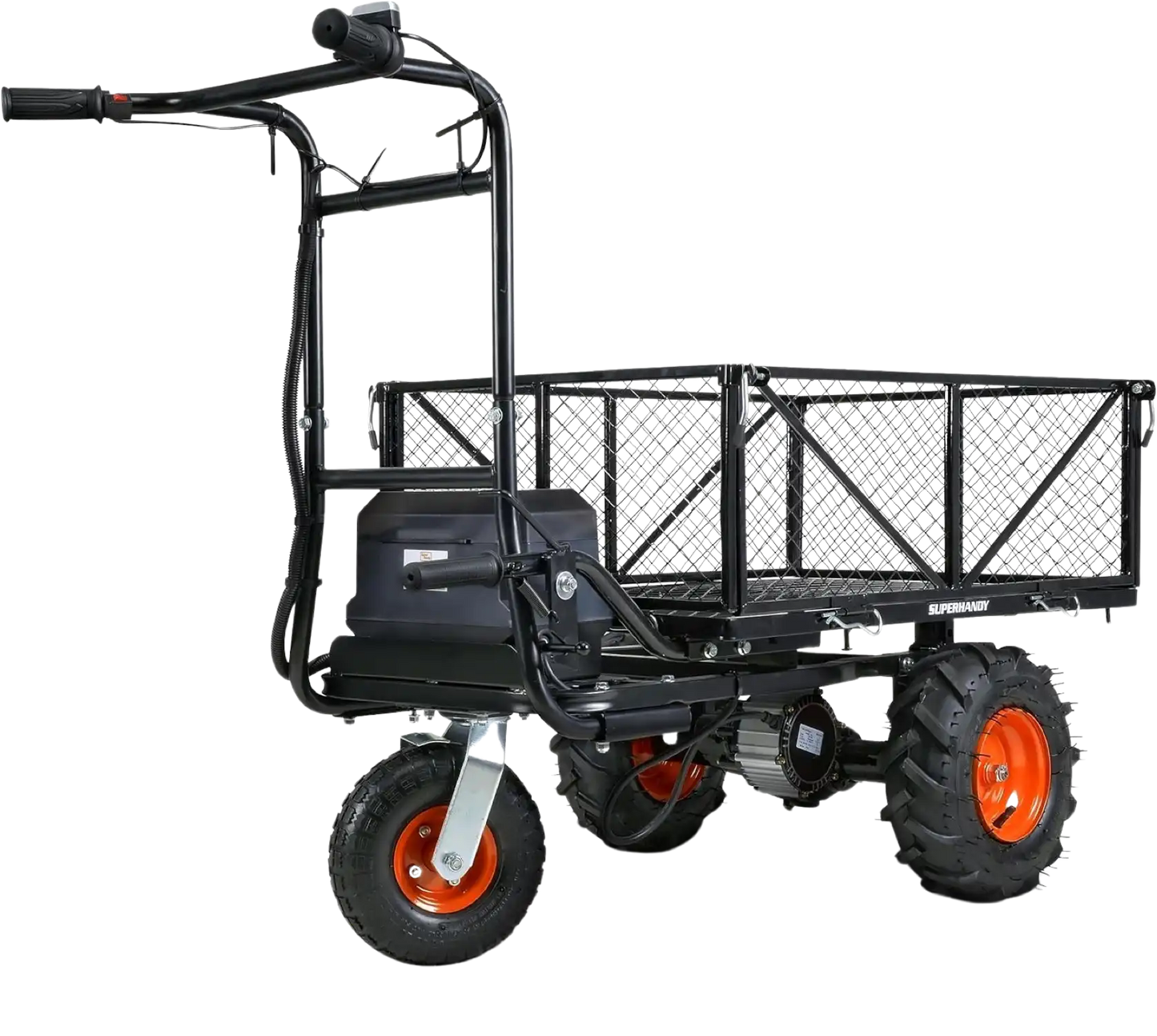 Super Handy GCAO010 Electric Utility Wagon 500 lbs Max Working Capacity 48V 2Ah New Canada Only - GCAO010
