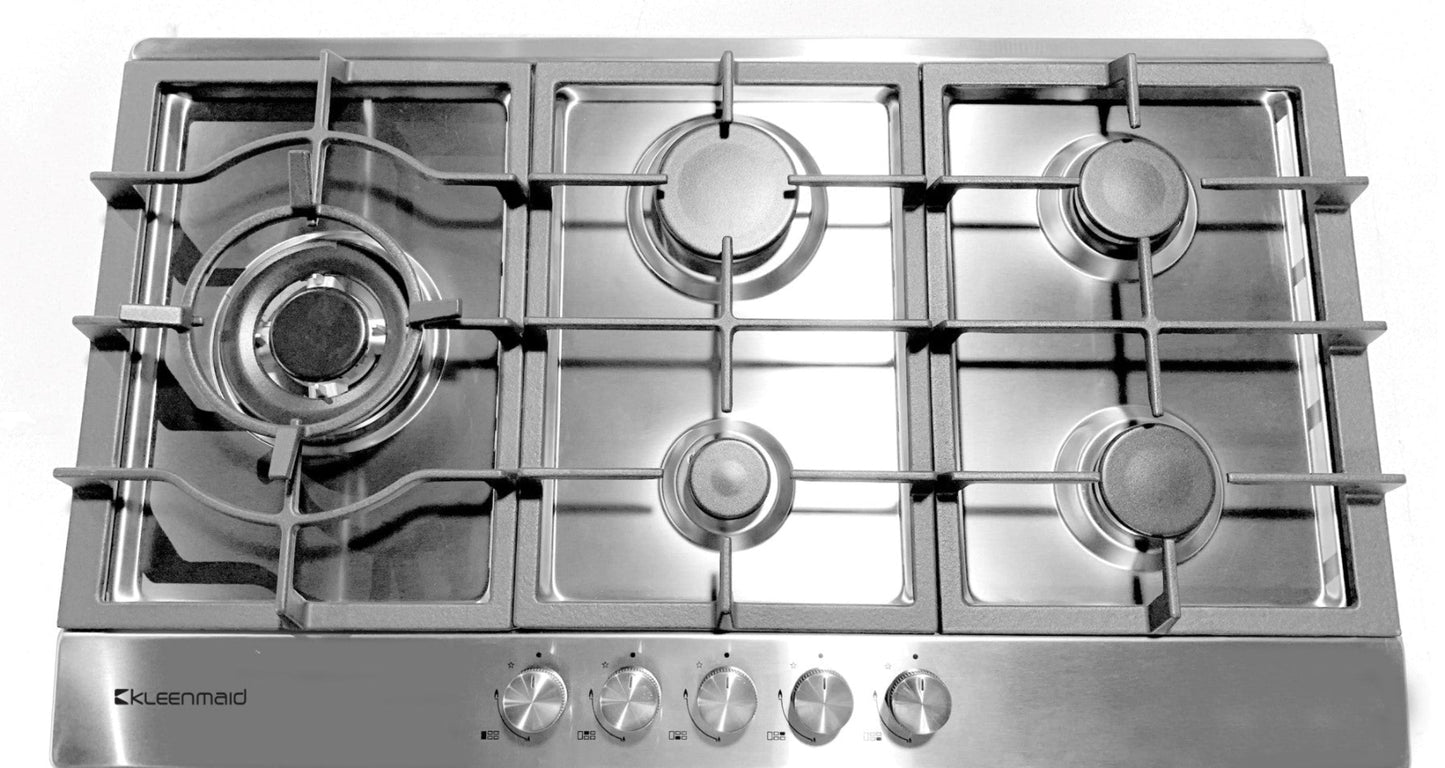 Kleenmaid 90cm Gas Cooktop - GCT9012