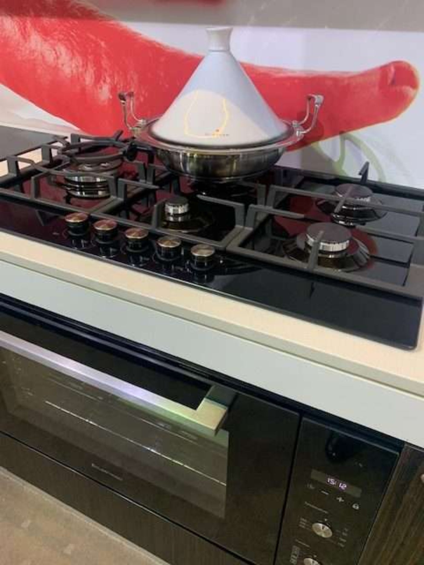 Kleenmaid 90cm Black Glass Cooktop - GCTK9012