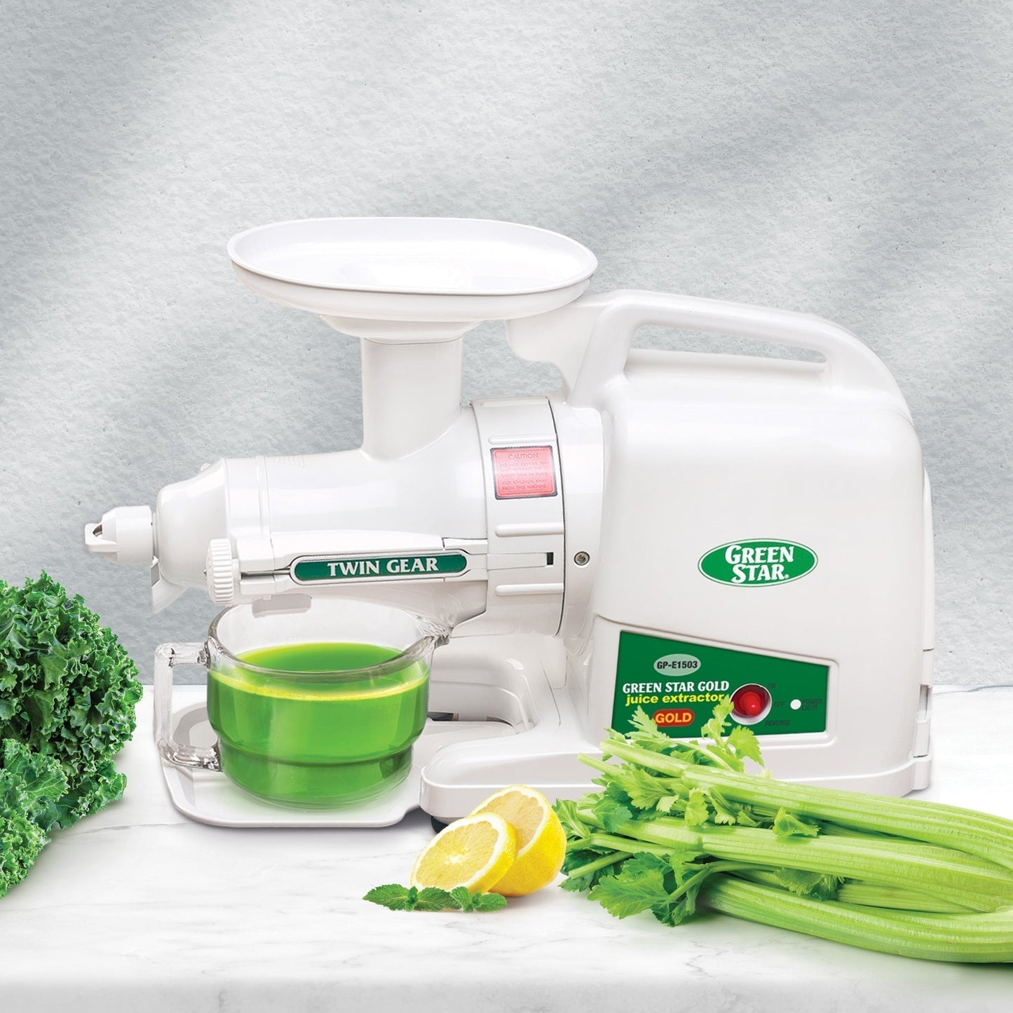 Greenstar® Gold HD Twin Gear Slow Masticating Juicer