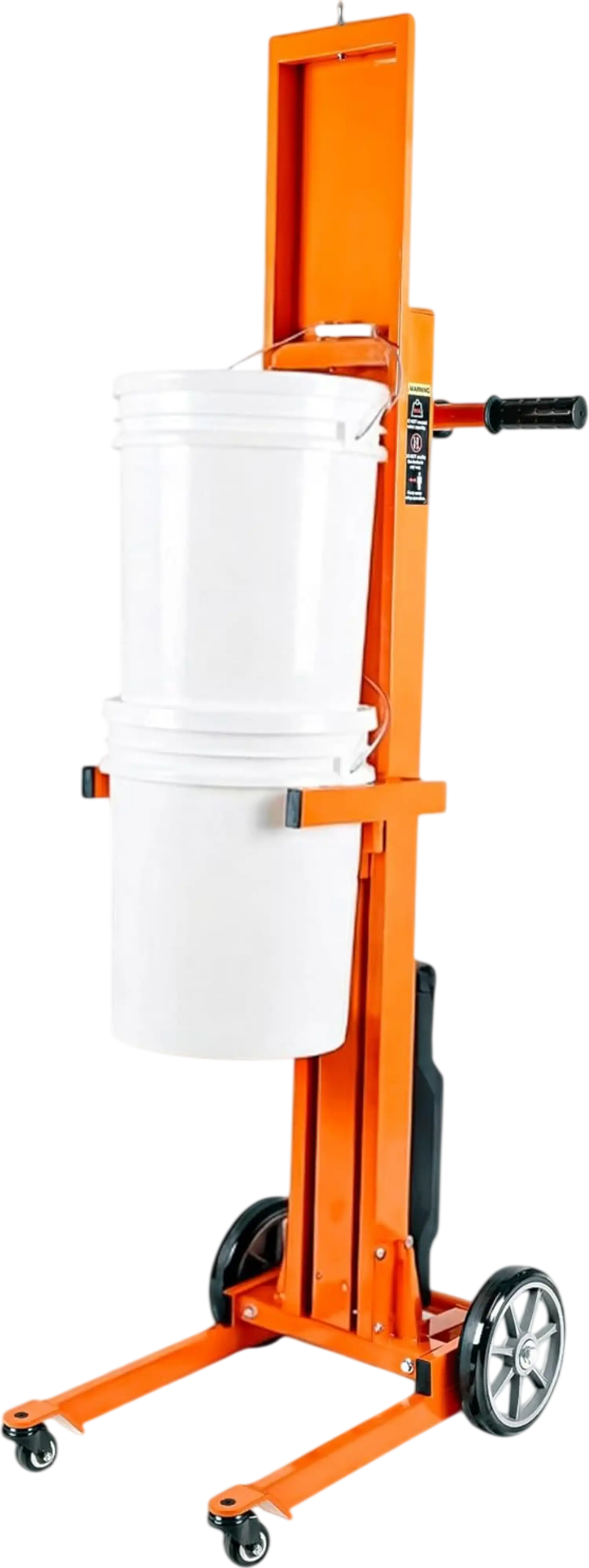 Super Handy GUO150 Pail Lift Electric Hand Truck 220 lbs. Capacity for 5 Gal. Buckets 48V 2Ah New - GUO150