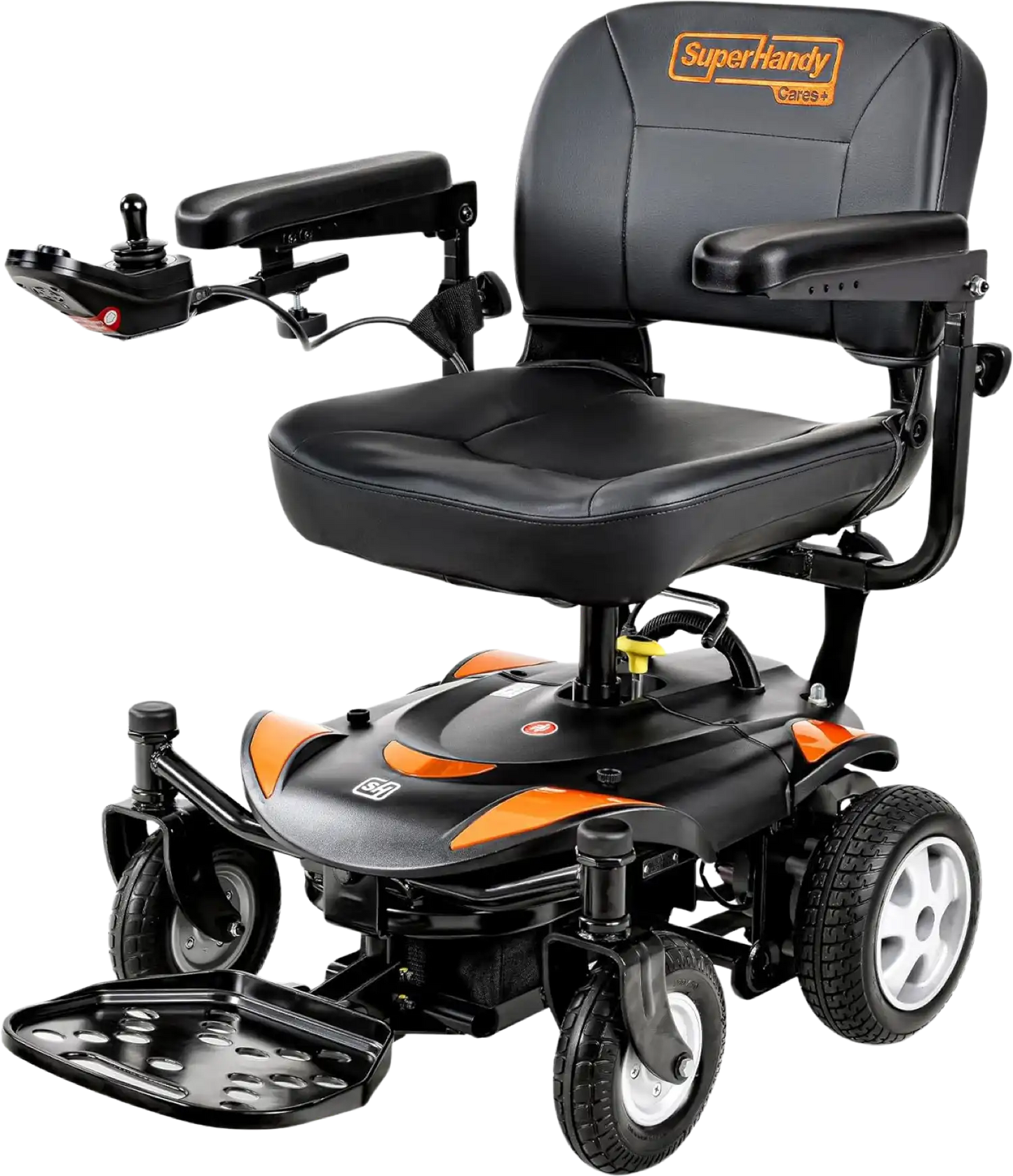 Super Handy GUT172 GoRide CRZ Power Wheelchair Rear-Wheel Drive 300 lbs. Capacity 24V 250W 4 MPH 6.7 Mile Range New - GUT172