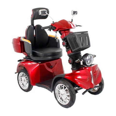 2026 Gio Electric TRON PRO 600W 60V Electric Mobility Scooter, Reverse