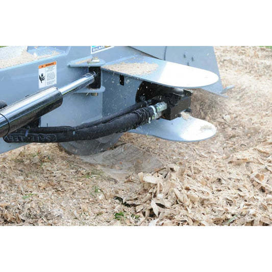 Baumalight S24 Stump Grinder With Swing Cylinder For Skid Steers - BML-S24-S445-AUX