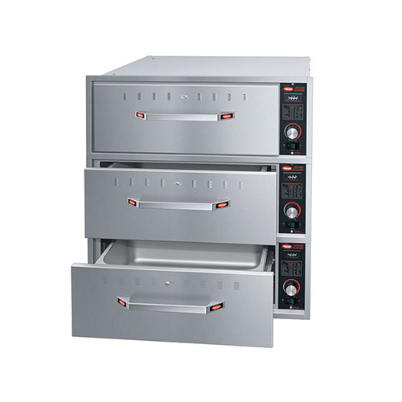 Hatco HDW-3 30" Freestanding 3 Drawer Warmer - 120V, 1 Phase -N HDW-3