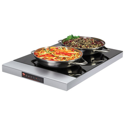 Hatco HGSM-1P 15.5" Electronic Glass Heated Shelf Food Warmer - 120V/300W - HGSM-1P