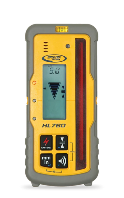 Spectra Precision Dual-Slope Grade Laser Level Kit with Laser Meter, C70 Rod Clamp, Remote Control, 10 Ah NiMH Batteries, Charger - GL622N