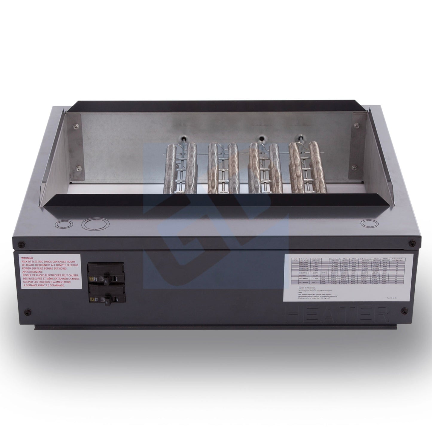 Mitsubishi 17kW Electric Heater Module - Large Cabinet, PVA - EH17-MPAS-L