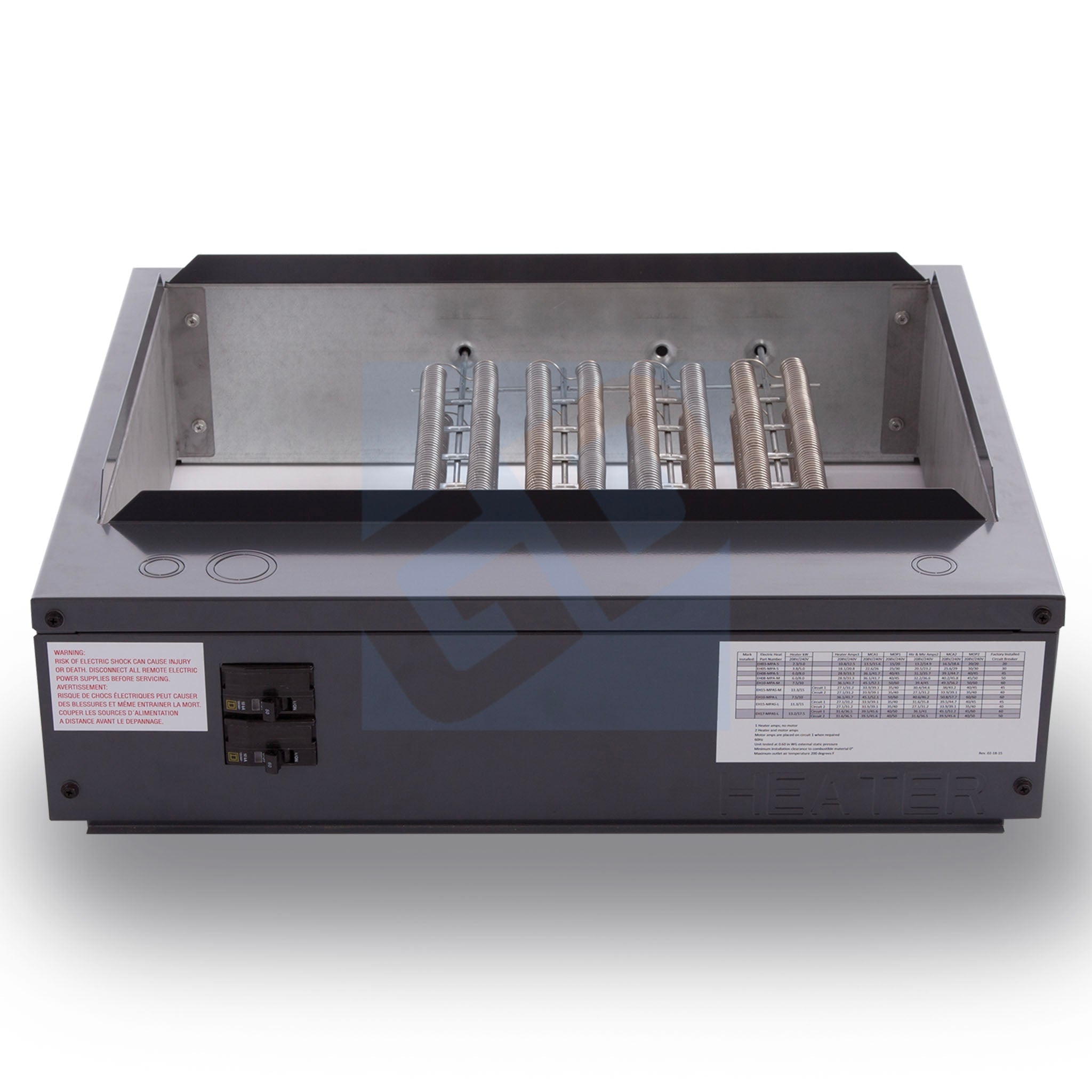 Mitsubishi 10kW Electric Heater Module - Medium Cabinet, PVA - EH10-MPA-MB