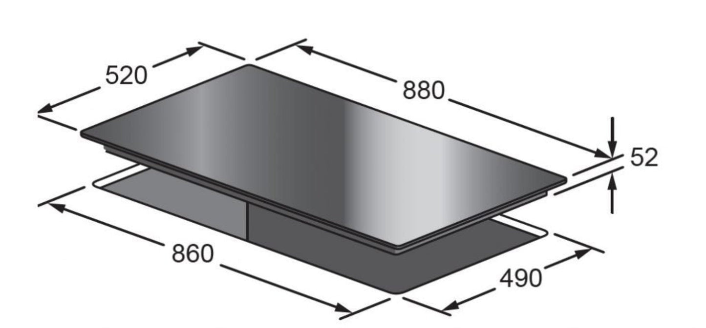 Kleenmaid ICT9031 90cm Induction Cooktop - ICT9031