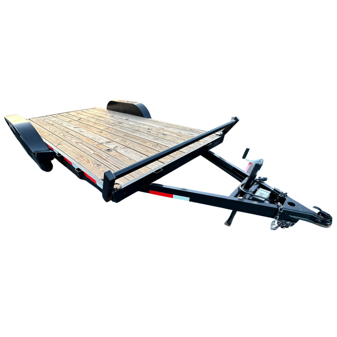 Bye Rite 7ft x 20ft Dual Axel Equipment Trailer  - BYE-BR1652